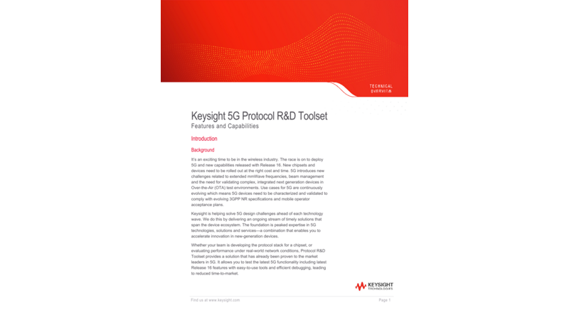 5G Protocol R&D Toolset